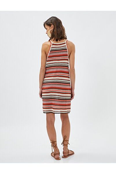 Koton Melis Ağazat X Koton - Askılı Mini Kroşe Elbise