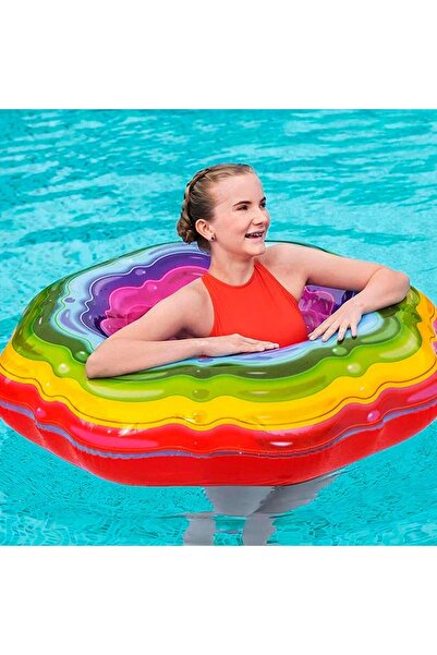 BESTWAY 115 Cm. Rainbow Bagel Bw36163