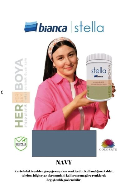 Bianca Stella Su Bazlı Saf Akrilik Boya