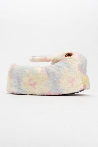 Ccway Rabbit Patterned Women's Home Shoes - Open Multi