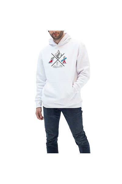 zeroonefive Zero One Five Zero One Five Unisex Sweatshirt Hduo85Cwhbl White Unisex Sweatshirt Hduo85Cwhbl