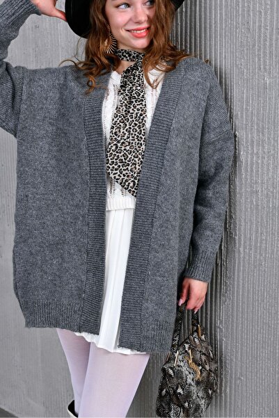 EsSo butik الموسم الجديد شال طية صدر السترة سترة التريكو أنتاراسيت