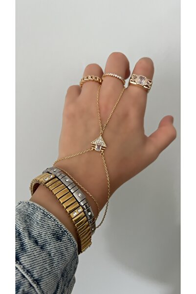 SU PERİSİ TAKI BİJUTERİ Vip Seri Şeffaf Zirkon Taşlı Serenay Şahmeran