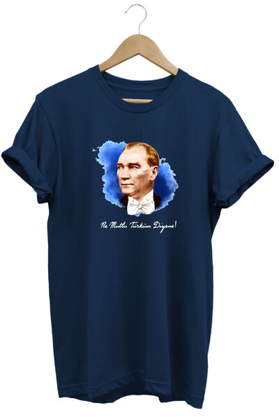 The Baski Ataturk kaže: Koliko sam srećan što sam Turčin Štampano 100% pamuk ...