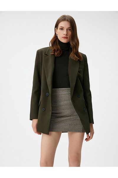 Koton Mini ceruzaszoknya Basic Normal Waist