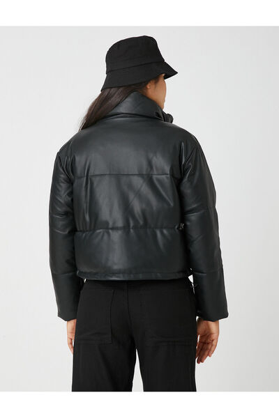 Koton Puffer Jacket Stojánek na zip