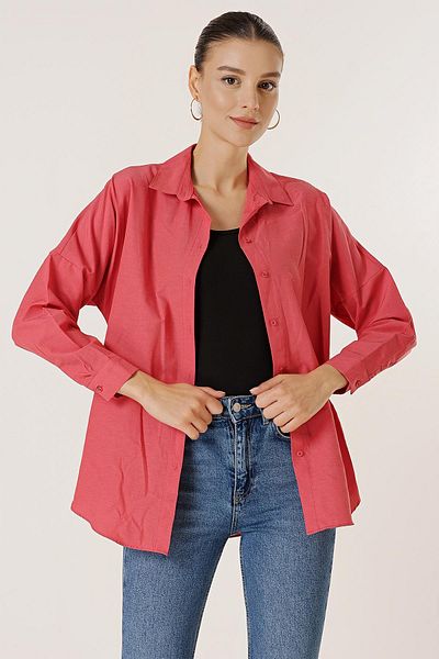 By Saygı Cămașă de bază lungă oversize