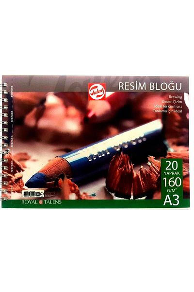 Talens Sketch Painting Block - Drawing Pad A3, 160g, 20 Sheets