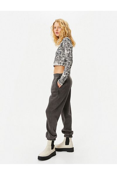 Koton Jogger Sweatpants Pocket Cotton Comfortable Fit