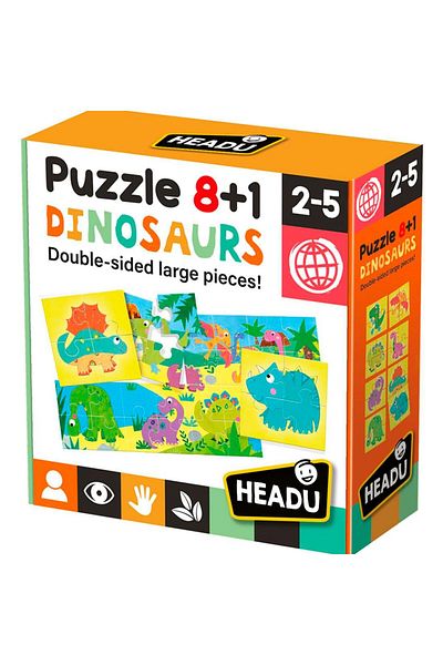CARIOCA Headu 8 1 Double Sided Dinosaur It22243