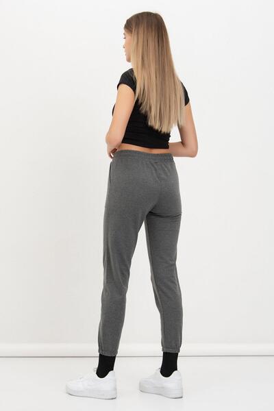 Mossta Pocketed Jogger Sweatpants Gray