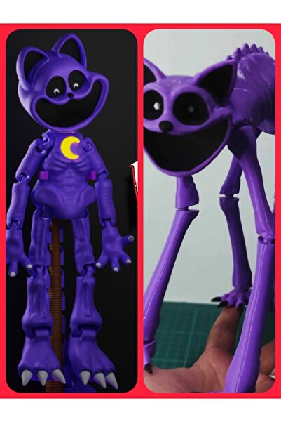 Goplast Premium Catnap Ve Catnap Hareketli Oyuncak 2 Ad ( Gülümseyen Hayvanlar Poppy Playtime) -boyasız Kokusuz-