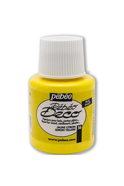 Pebeo Deco Mat 110 Ml Şişe 3'lü Jaune Citron