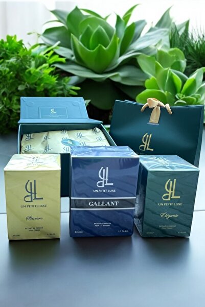 UN PETIT LUXE Premium Kutulu Sincere & Gallant & Elegante Extrait De Parfum 5...
