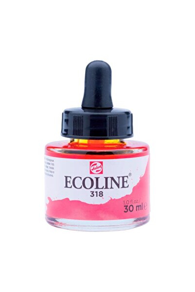 Talens Ecoline Sıvı Suluboya 30 ml. 318 Carmine