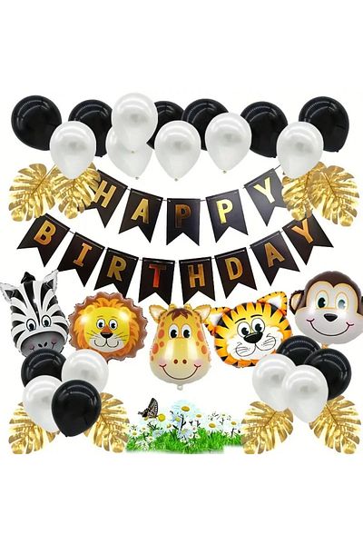 CANSIN Safari Themed Party Set
