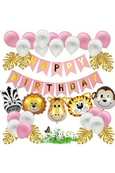 CANSIN SAFARI Themed PARTY SET