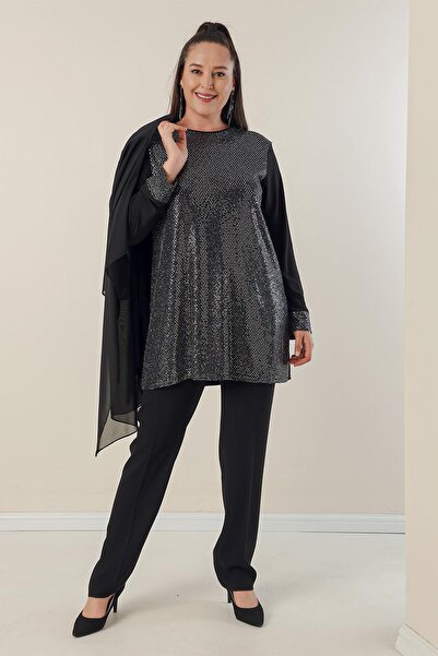 By Saygı ifon Pulpayet Plus Size 2dílná sada