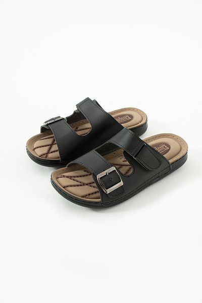 ALTUVATEKS Men's Orthopedic Slippers - Comfortable Sole Adjustable