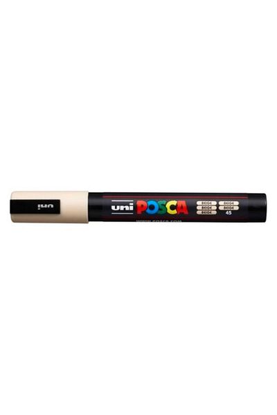 Uni Posca Uni-Ball Pc-5M Posca 1.8-2.5 Beige Water Based Poster Marker Pen 77196