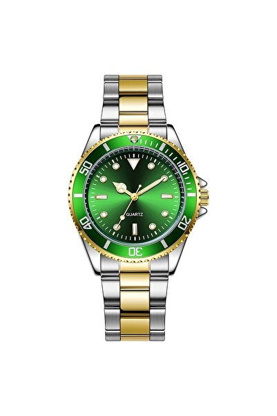 İSTLİV Erkek Rolex Modeli Gümüş- Mavi Rengi Kol Saati