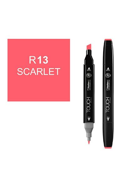 Touch Double Ended Marker - Twin R13 Scarlet