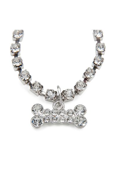 reyselstyle Luxury Dog Collar with Zircon Stone Detail