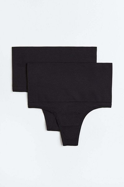 H&M 2-pack Firm Shaping Thongs