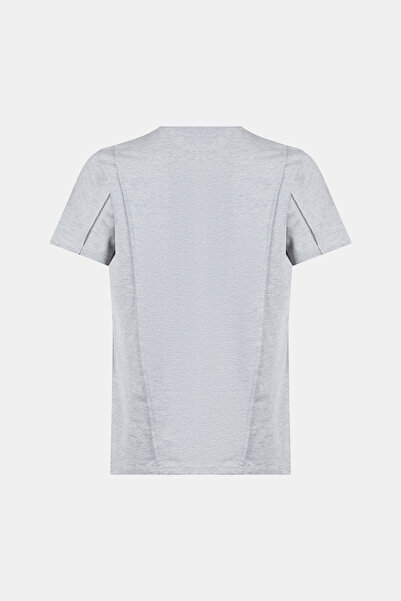 W Collection Gray Crew Neck T-Shirt