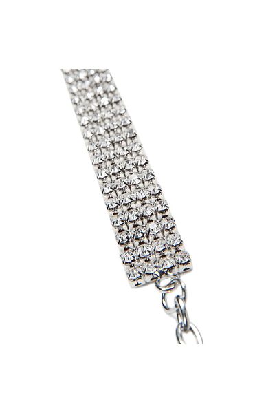 reyselstyle Luxury White Stoned Cat and Dog Collar