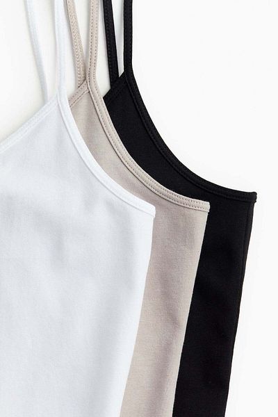 H&M 3-pack Strappy Tops