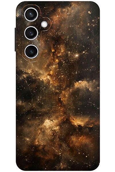 Reeder Samsung Galaxy A35 Kamera Korumalı Galaksi Desenli HD Baskılı Silikon ...