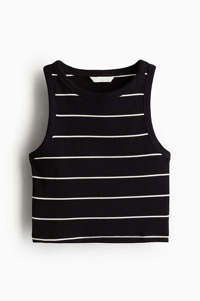 H&M Cropped Vest Top