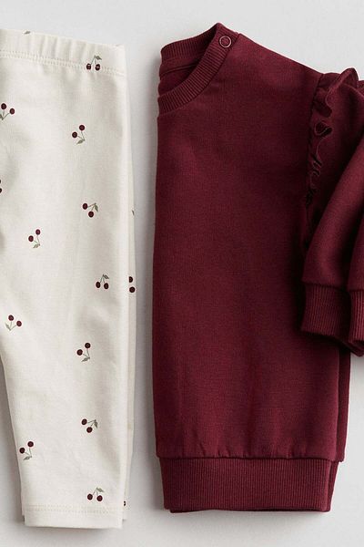 H&M 2-piece sweatshirt and leggings set