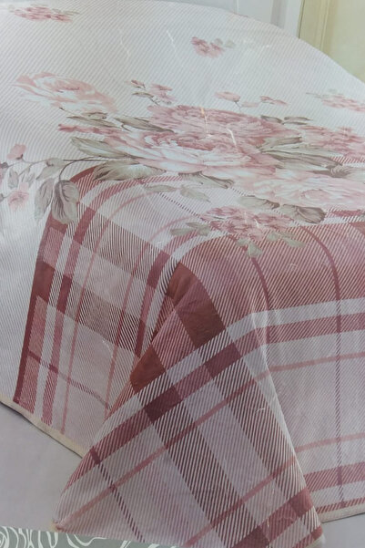 RH Çift Kişilik Polyester Battaniye Classic Kahverengi Büyük Boy 200 X 240 Cm Anneler Günü Hediyesi