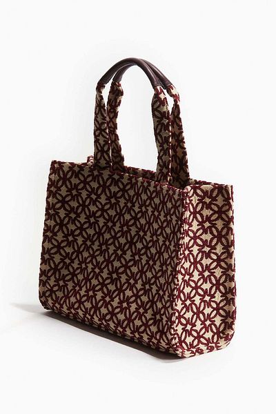 H&M Cotton-blend shopper