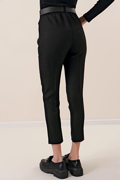 By Saygı Ελαστικό παντελόνι μέσης με μάλλινο εφέ