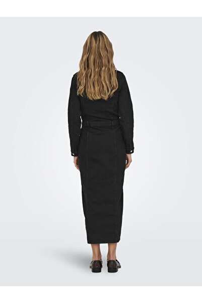 ONLY Jeanskleid ONLELLEN Langes Kleid