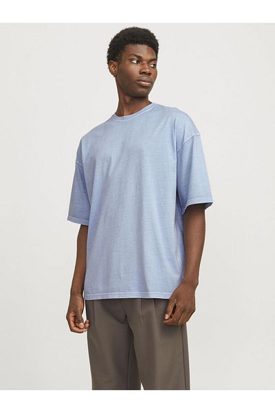 Jack & Jones T-shirt Einfarbig Rundhalsausschnitt T-shirt