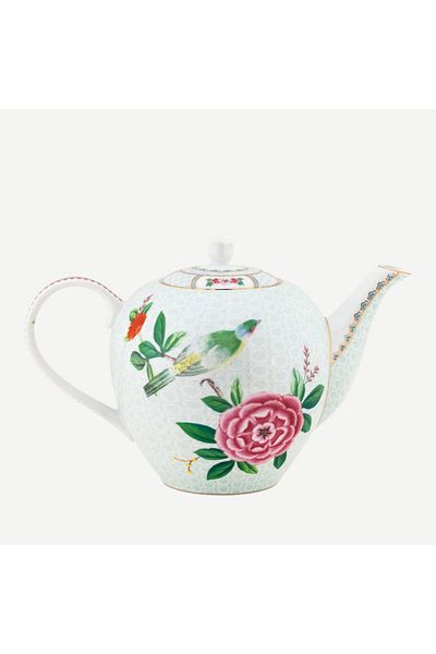 Pip Studio Blushing Birds White Porcelain Teapot 1600 ml