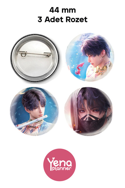 Yenaplanner Στολίδι τσάντας Love and Deepspace