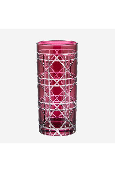 CHIARA ALESSI Gloria Bordo Cam Su Bardağı 485 ml