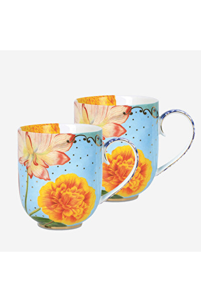 Pip Studio Royal Blue Porcelain Mug 325 ml