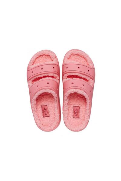 Crocs Classic Cozzzy Sandal Kadın Terlik - Blush