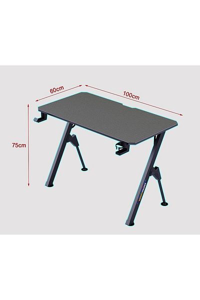 Mahmayi YK V2-1060 Gaming Desk Black with YK V2 Mouse Pad for Home and Office