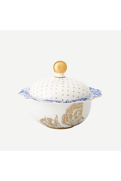 Pip Studio Royal White Blue White Porcelain Candy Bowl 235 ml
