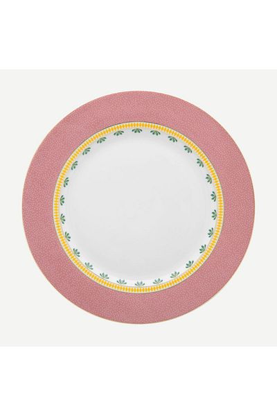 Pip Studio La Majorelle Pink Porcelain Dinner Plate 26.5 Cm