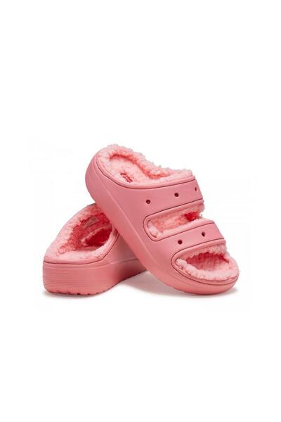Crocs Classic Cozzzy Sandal Kadın Terlik - Blush