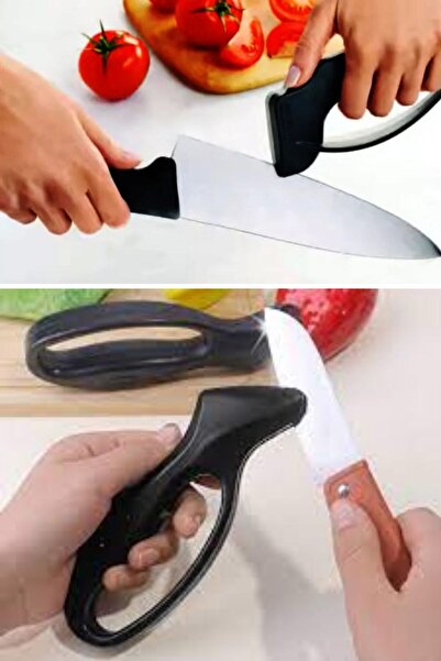 Buffer ® Kolay Tutuş Saplı Paslanmaz Çelik Manuel Bıçak Bileme Aleti