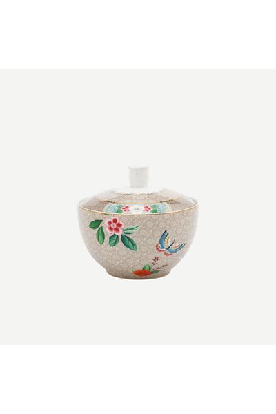 Pip Studio Blushing Birds Khaki Porcelain Candy Bowl 300 ml